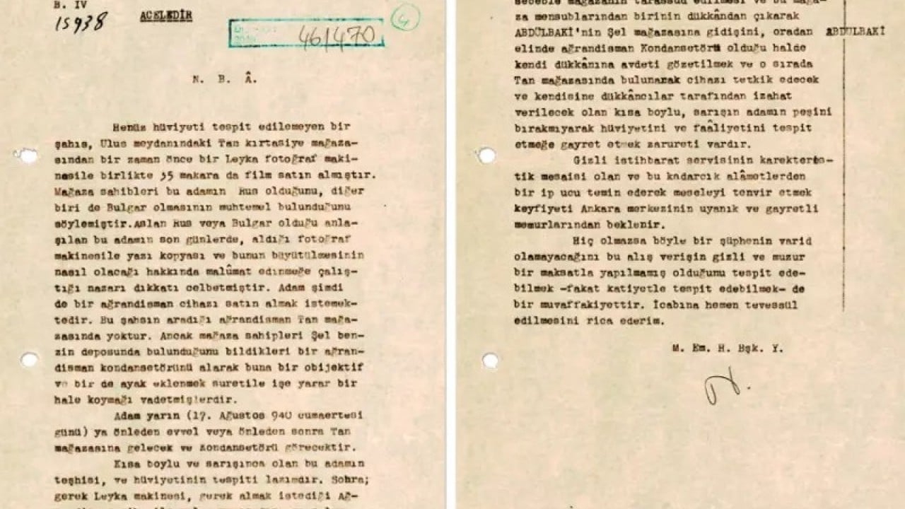 Foto - MİT tarihi raporu paylaştı! 'Aceledir' ibaresi dikkat çekti: Bir Rus bir Bulgar hemen icabına bakılmalı