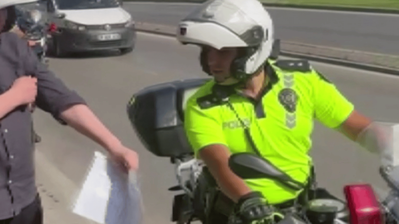 Foto - Motosikletli trafik canavarına rekor ceza: Tam 770 bin lira