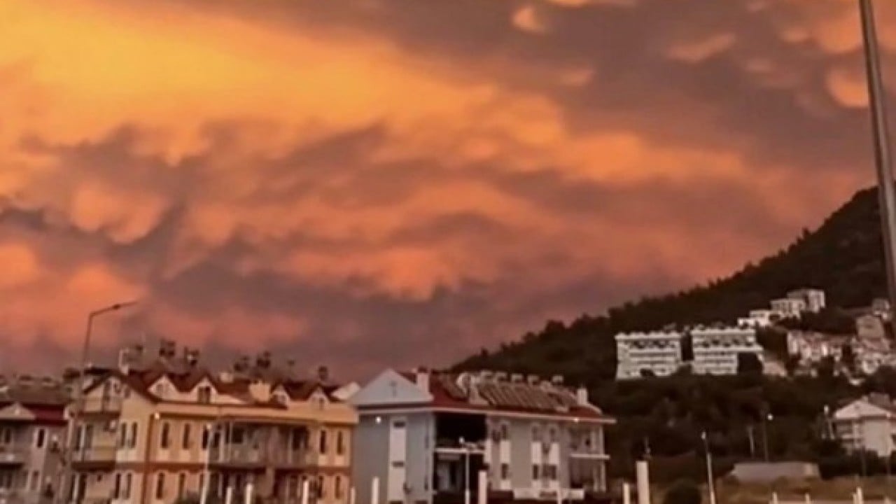 Foto - Muğla’da sağanak yağış sonrası şaşırtan görüntü