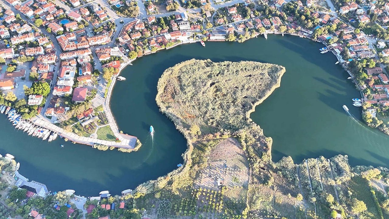 Foto - Muğla’da saklı cennet! Dalyan Kanalı’nın büyüleyen görüntüsü