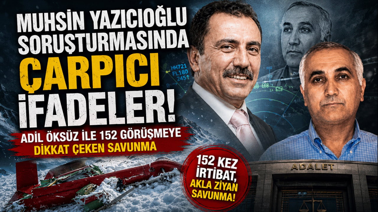 Muhsin Yazıcıoğlu soruşturmasında çarpıcı ifadeler! Adil Öksüz ile 152 görüşmeye dikkat çeken savunma