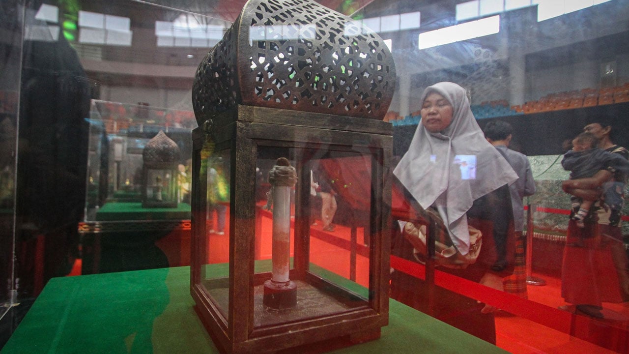 Foto - Müslümanlar akın etti! Efendimizden günümüze kalan eşyalar sergileniyor