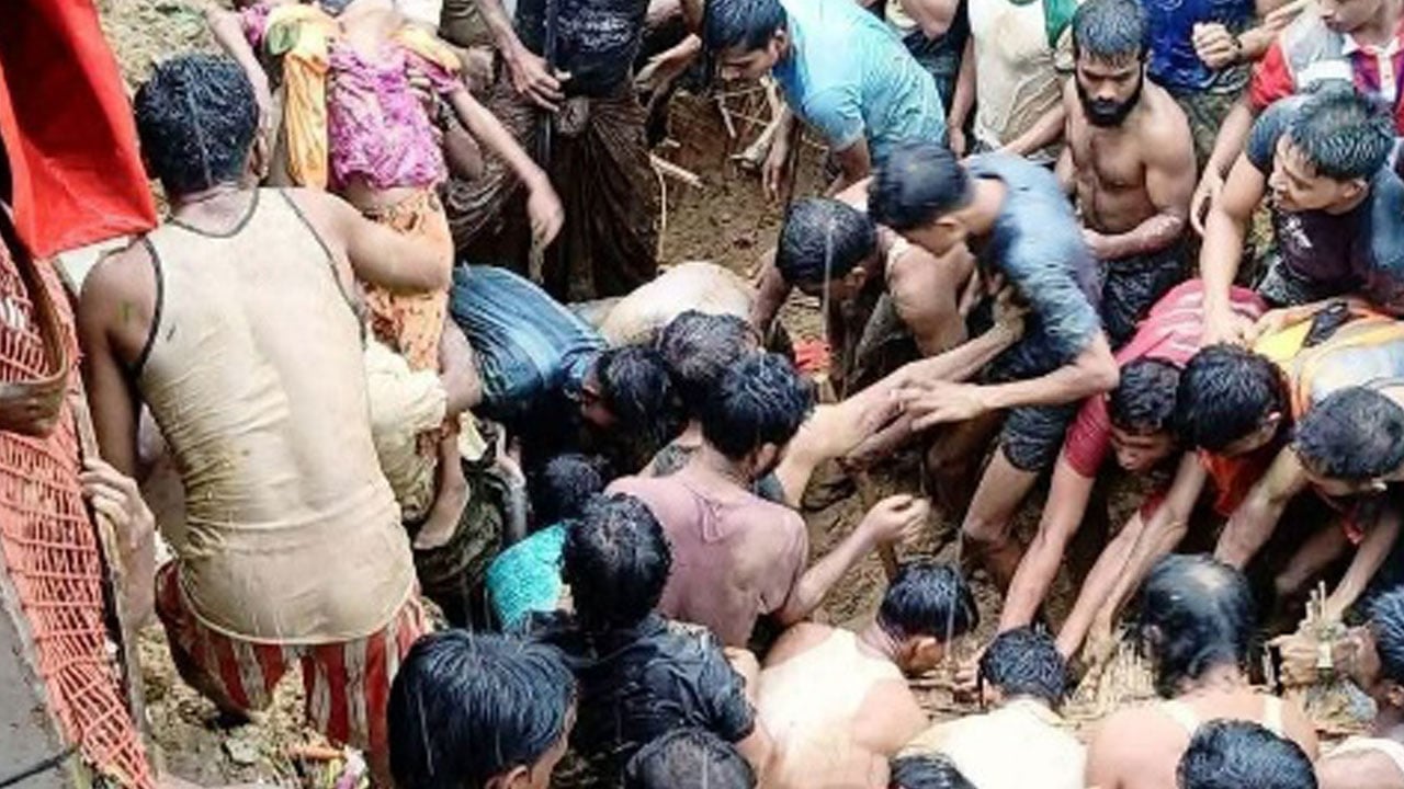 Foto - Muson yağmurları kampları vurdu! Arakanlı mülteciler heyelanla bir kez daha yıkıldı