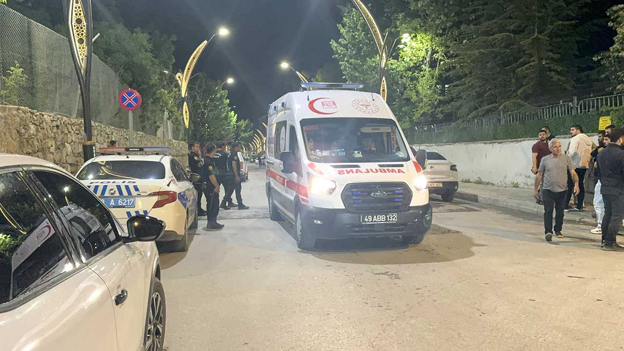 Foto - Muş'ta dehşet anları! Polise silahlı saldırı