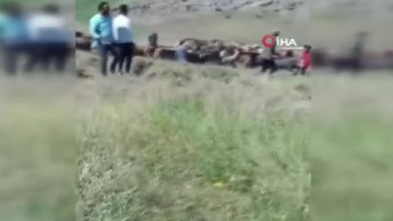 Foto - Muş’ta meralar paylaşılamadı! İki köy silahlarla birbirine girdi!