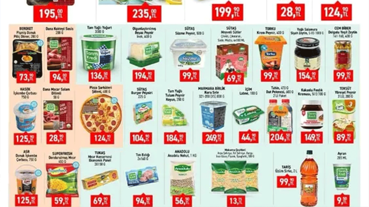 Foto - Mutfağınızda bayram havası esecek! Tarım Kredi Marketleri fiyatları dibe çekti!