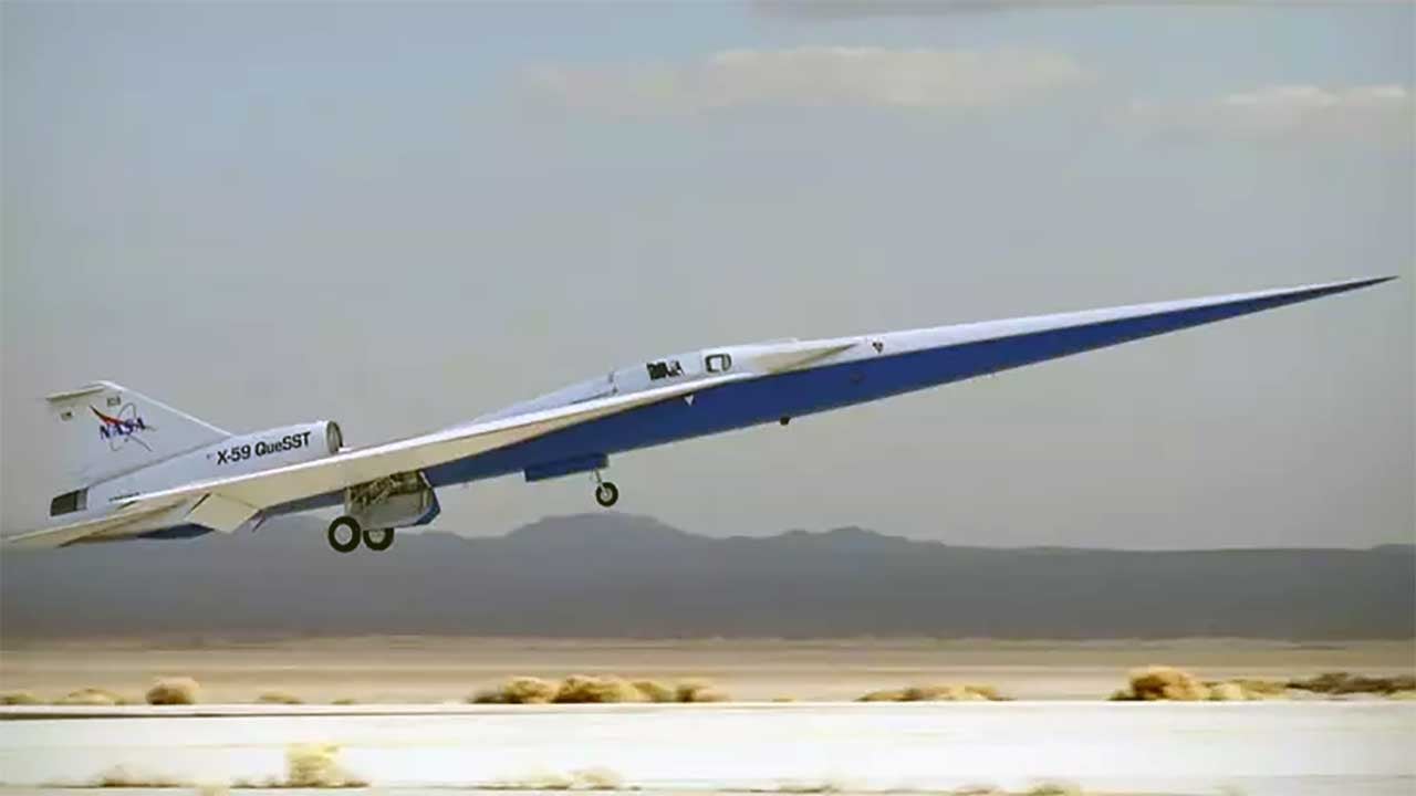 NASA’nın Sessiz Süpersonik Uçağı X-59 İlk Uçuşunu Başarıyla Tamamladı