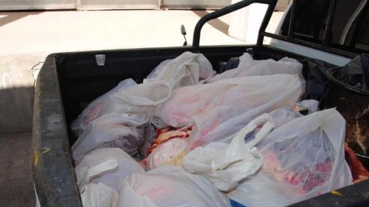 Foto - Nasıl mideniz var sizin! Et depolarına yapılan baskında dehşete düşüren görüntü