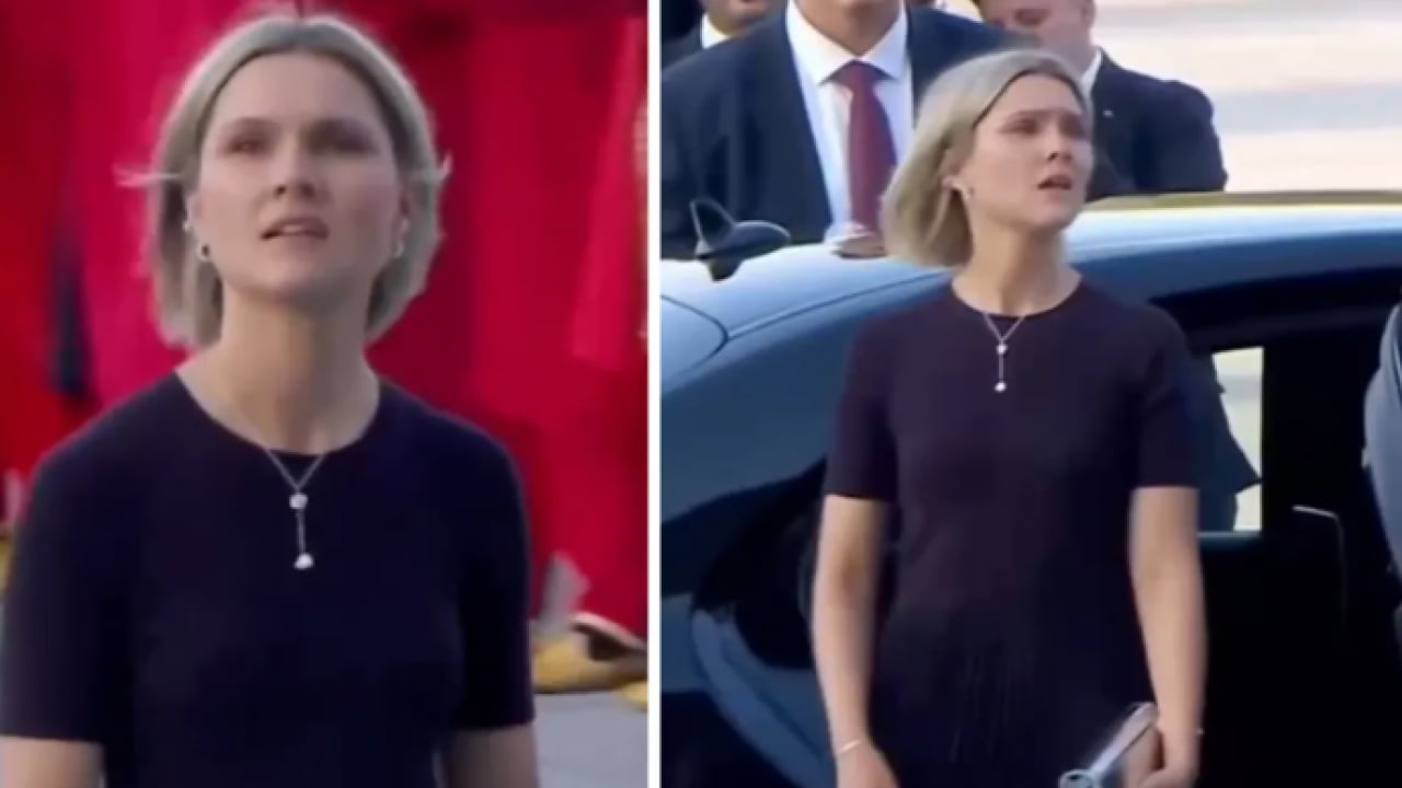 Foto - NATO Zirvesi'ne bu anlar damga vurdu! Mehterden Trump'a renkli kareler