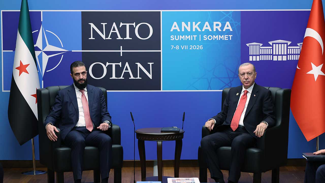 Foto - NATO'nun ev sahibi Erdoğan'dan Şara sürprizi
