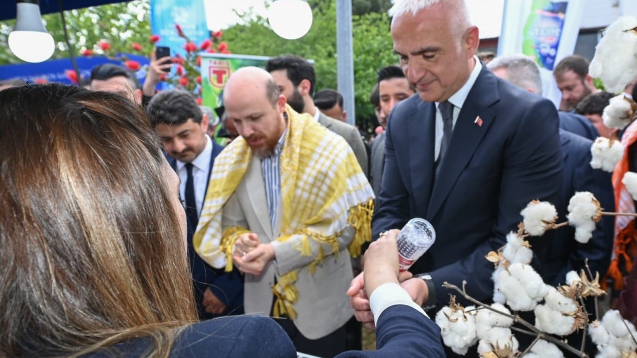 Foto - Nazilli'de festival heyecanı: Bakan Ersoy üreticiler ve sanatkârlarla bir araya geldi...