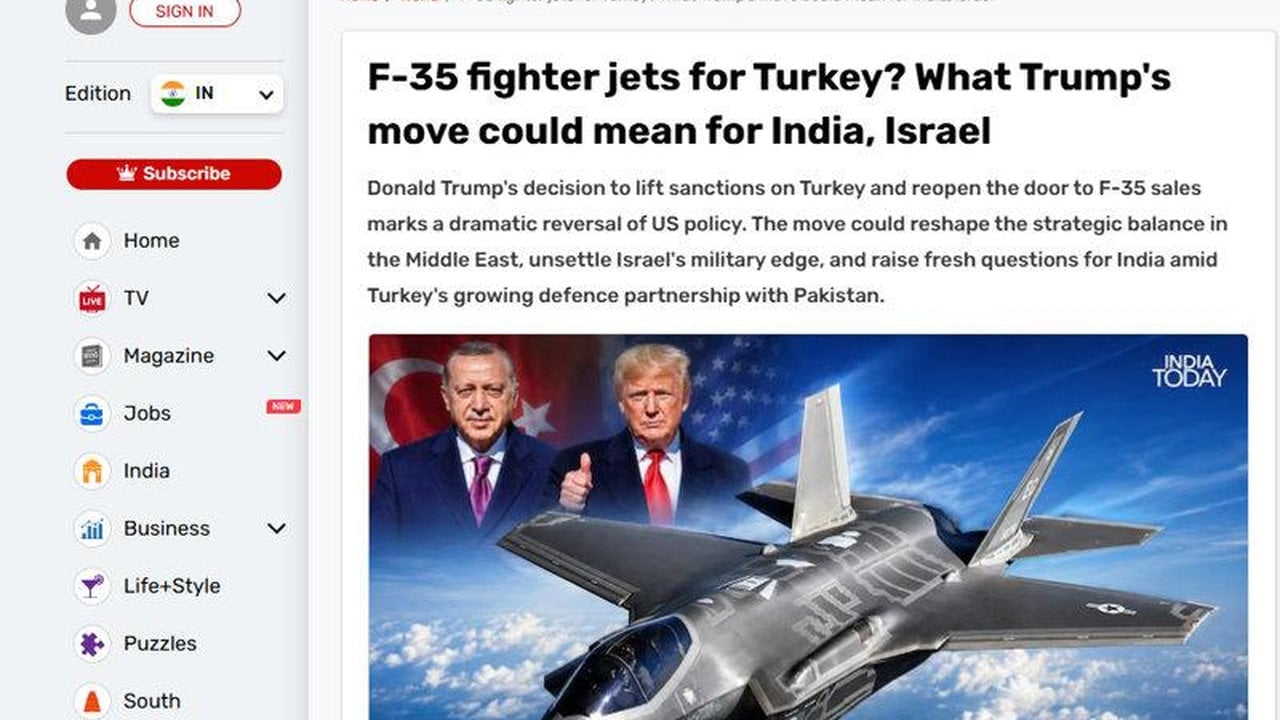 Foto - Ne İsrail ne Yunanistan... "Gerekirse Türkiye’yi havaya uçururuz" diyen ülke yine coştu: "ABD, Türklere asla F-35 satmamalı"