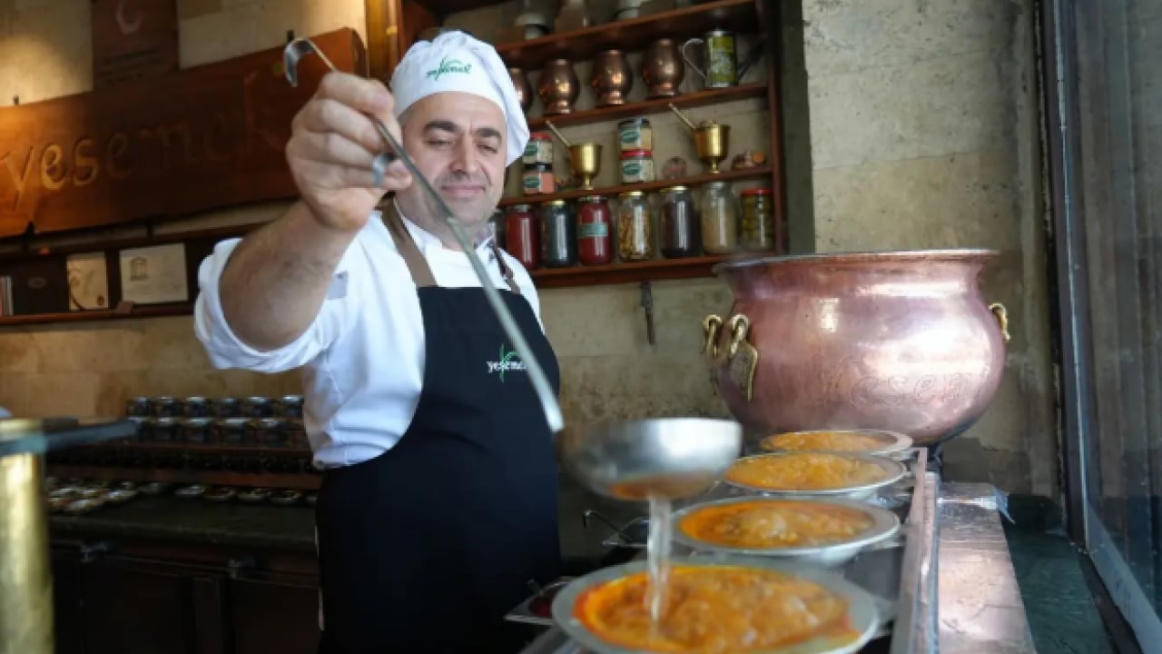 Foto - Ne kabep ne de baklava: Turistler onu yemek için sıraya girdi!