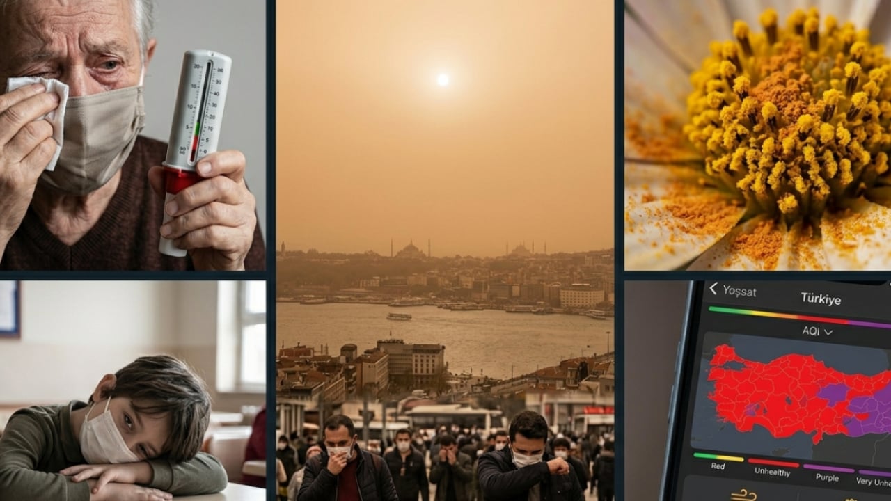 Nefes almak bile lüks oldu: Türkiye ‘çifte risk’ kıskacında! Alerjisi olanlar için ‘kırmızı alarm’ verildi