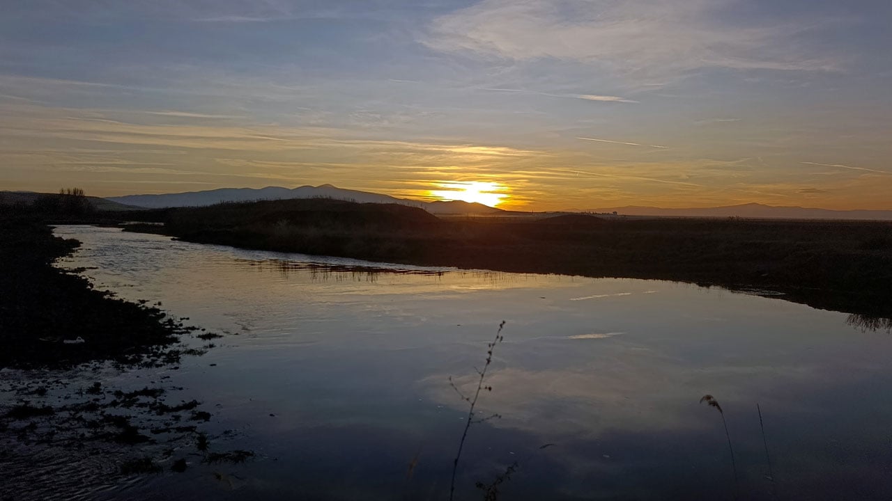 Foto - Nefes kesen manzara! Gün batımının kızılı şehri masal diyarına dönüştürdü