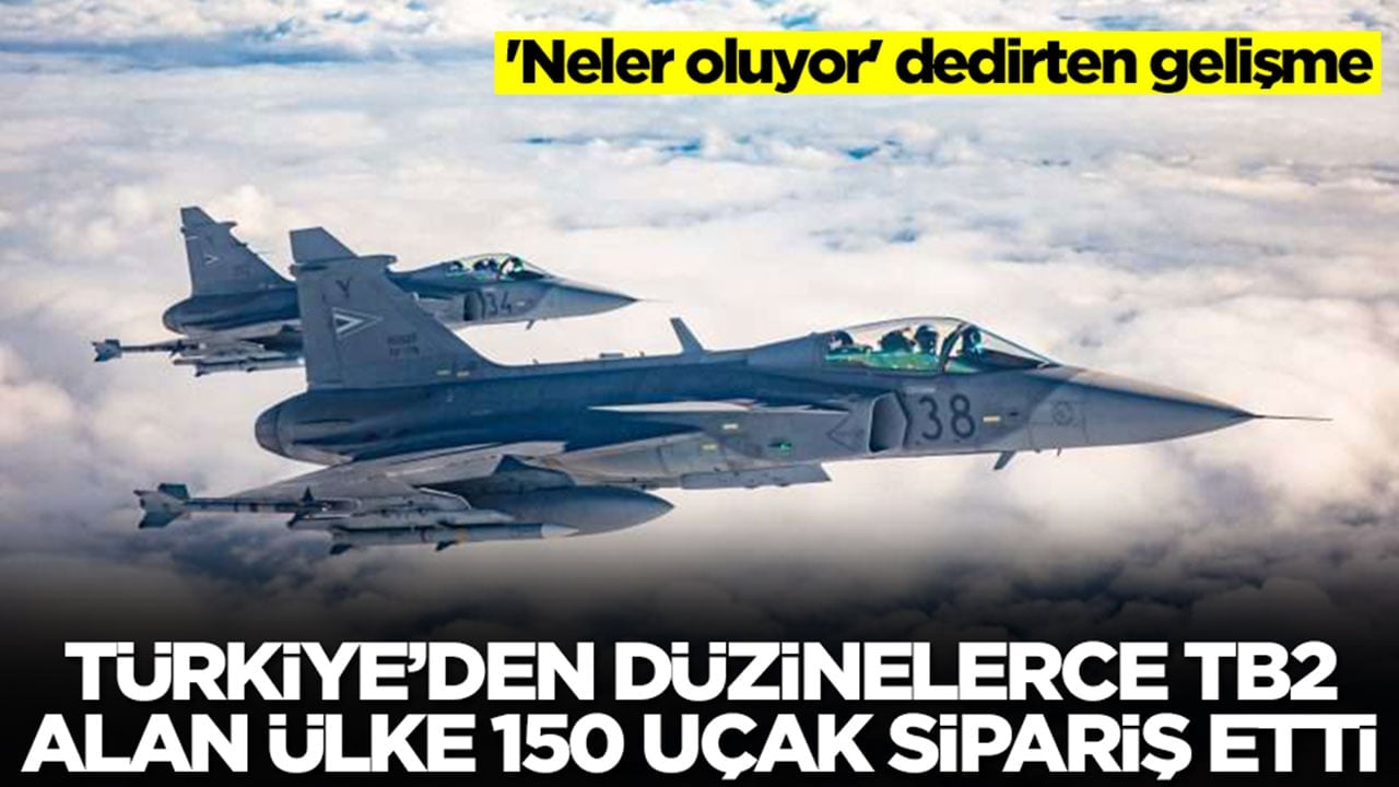 'Neler oluyor' dedirten gelişme: Türkiye'den düzinelerce TB2 SİHA alan ülke 150 savaş uçağı sipariş etti