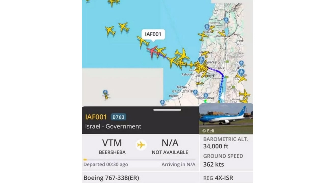 Foto - Netanyahu’nun uçağı bakın nereye indi! Savaşın sinyalleri mi?