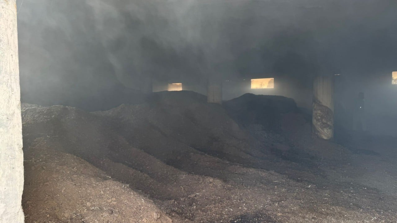 Foto - Neyse ki korkulan olmadı... Çiftlikte korkutan yangın