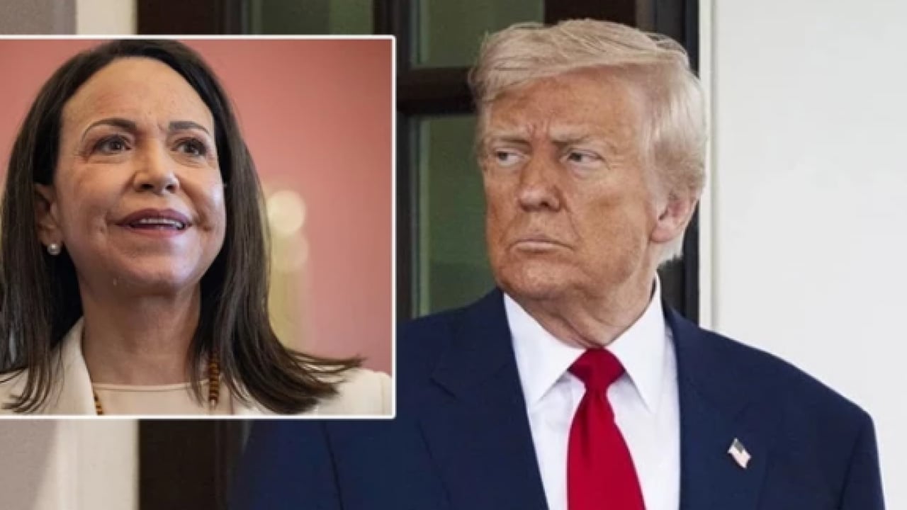 Foto - Nobel Barış Ödülü Trump'a verildi! Ödülü kukla lider sundu