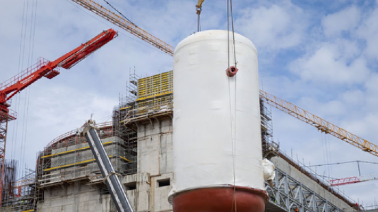 Foto - Nükleer güçte dev adım: Akkuyu’nun kalbinde kritik montaj tamamlandı