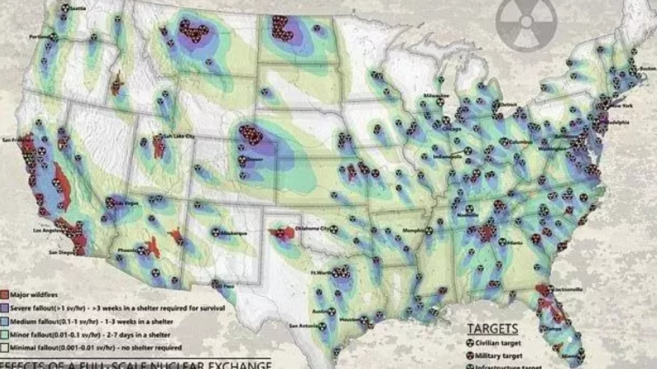 Foto - Nükleer savaşta en çok ölümün yaşanacağı ülke belli oldu! Bunu kimse beklemiyordu!
