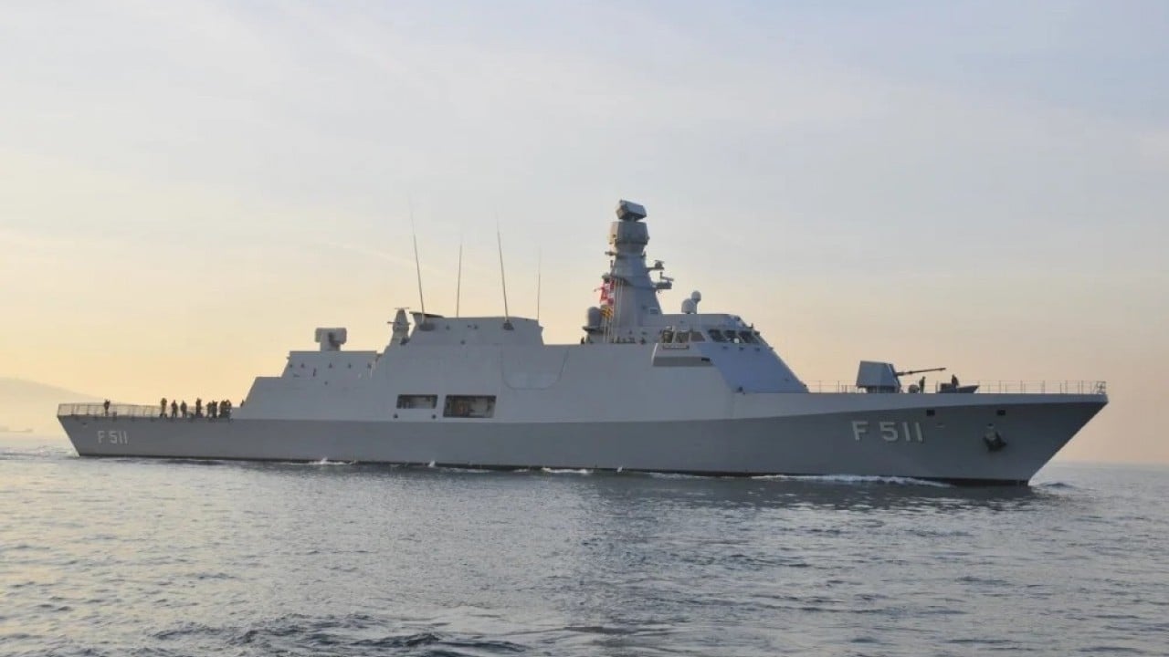 Foto - 'Nükleer silahımız Türkiye'nin emrinde' diyorlardı! Türk savaş gemisinden balistik füzeyi ateşlediler