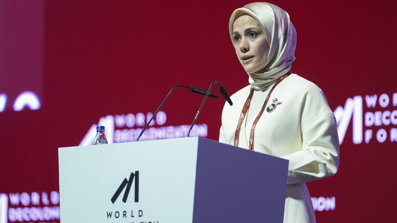 Foto - NUN Eğitim ve Kültür Vakfı Yönetim Kurulu Başkanı Esra Albayrak, 'World Decolonization Forum'da konuştu