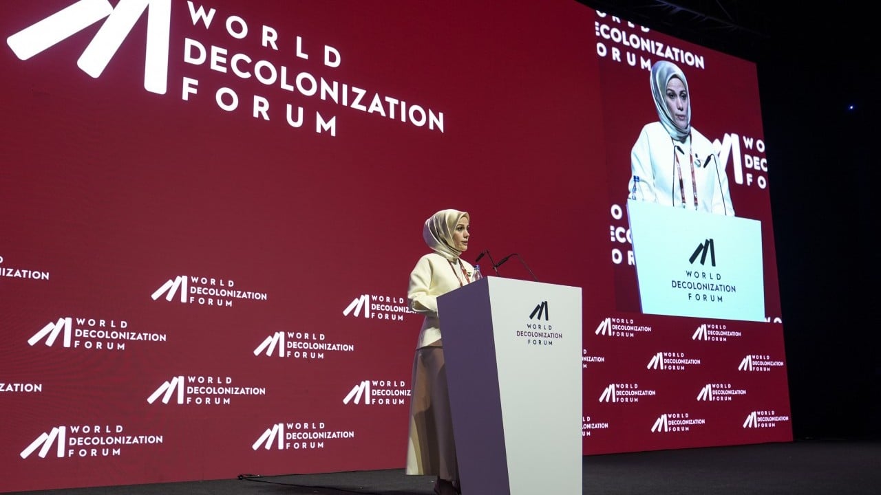 Foto - NUN Eğitim ve Kültür Vakfı Yönetim Kurulu Başkanı Esra Albayrak, 'World Decolonization Forum'da konuştu