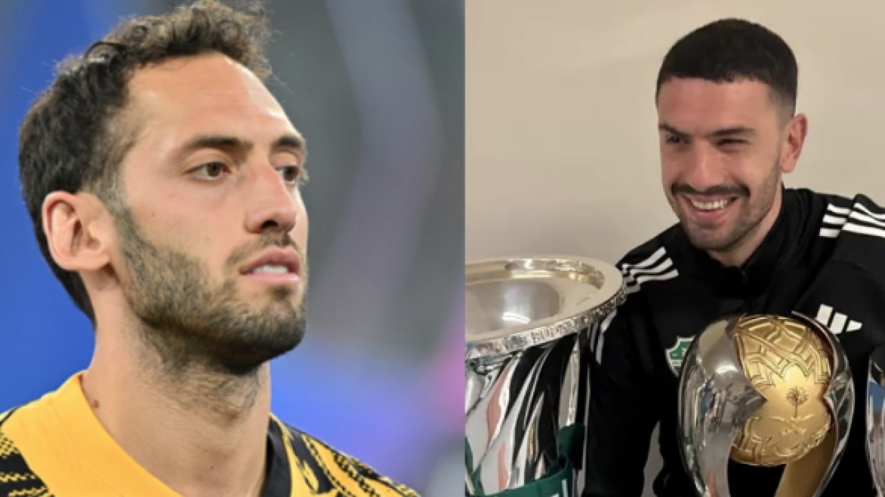 Foto - O harekatın sırrı çözüldü: Hakan Safi'nin bombaları: Hakan Çalhanoğlu+Merih Demiral