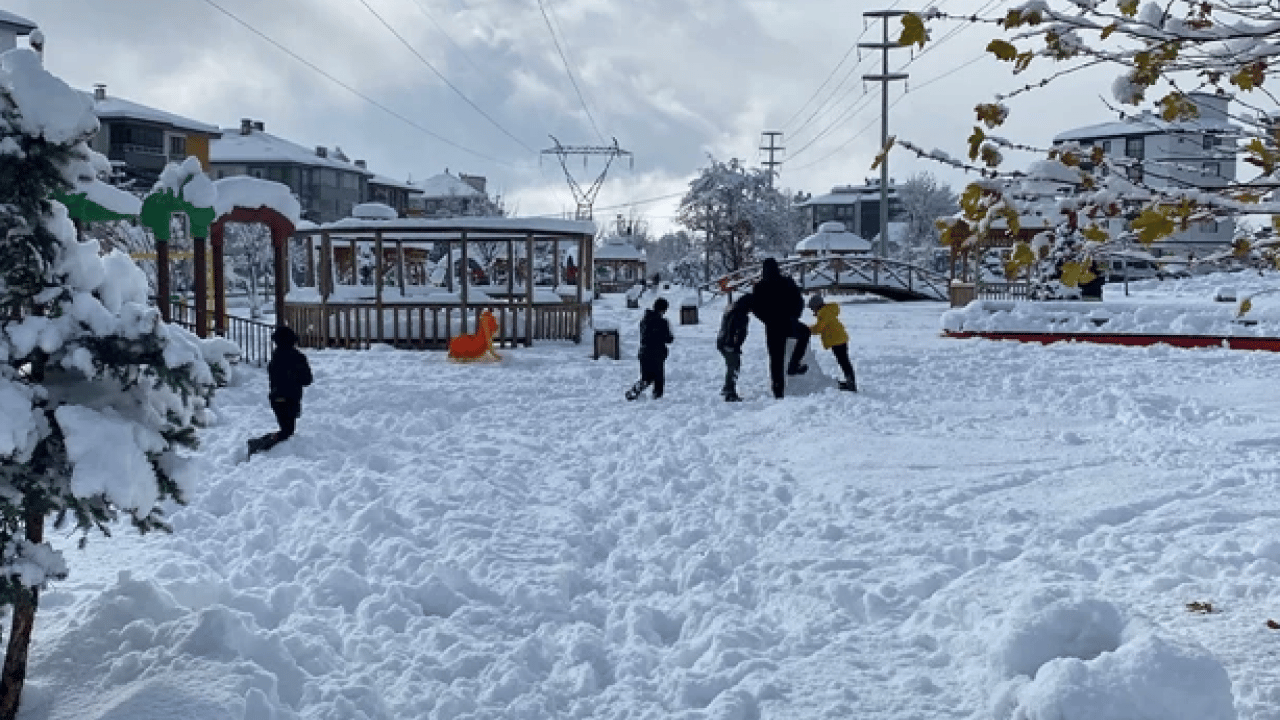 Foto - O ilimiz beyaza büründü! Kartpostallık görüntüler ortaya çıktı!