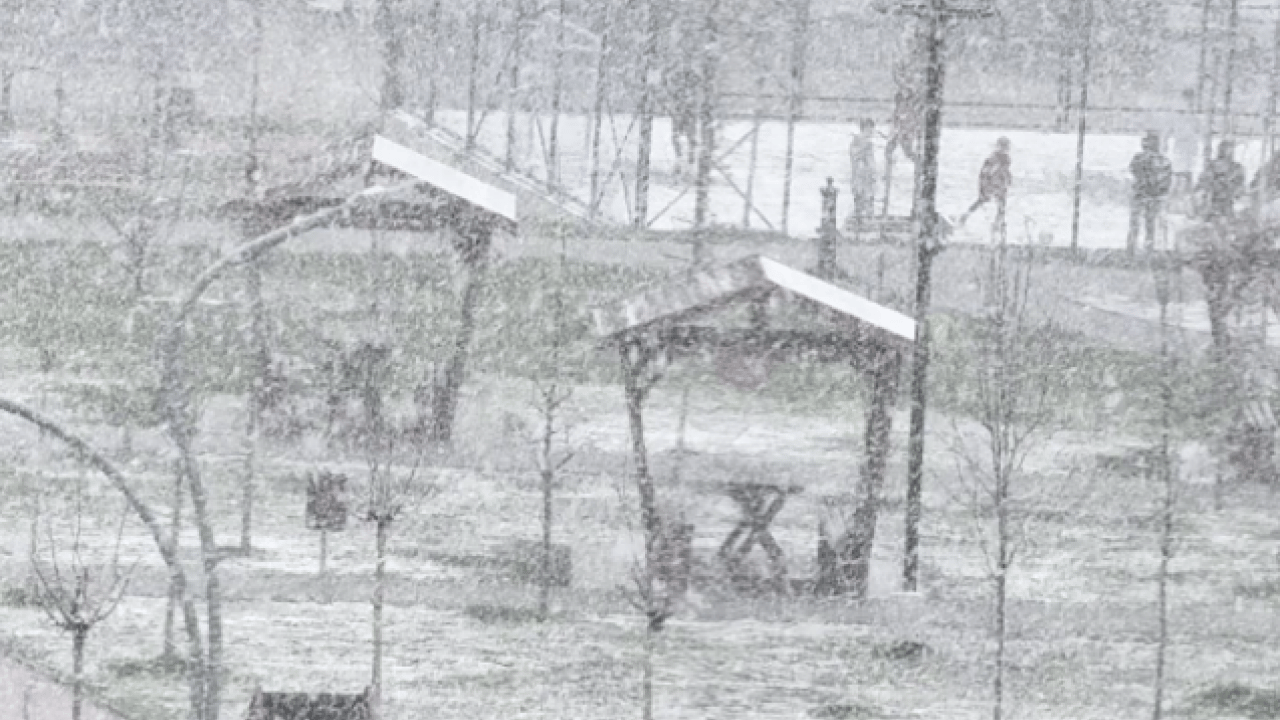 Foto - O ilimizde yoğun kar yağışı! Sıcaklık sıfırın altına düştü