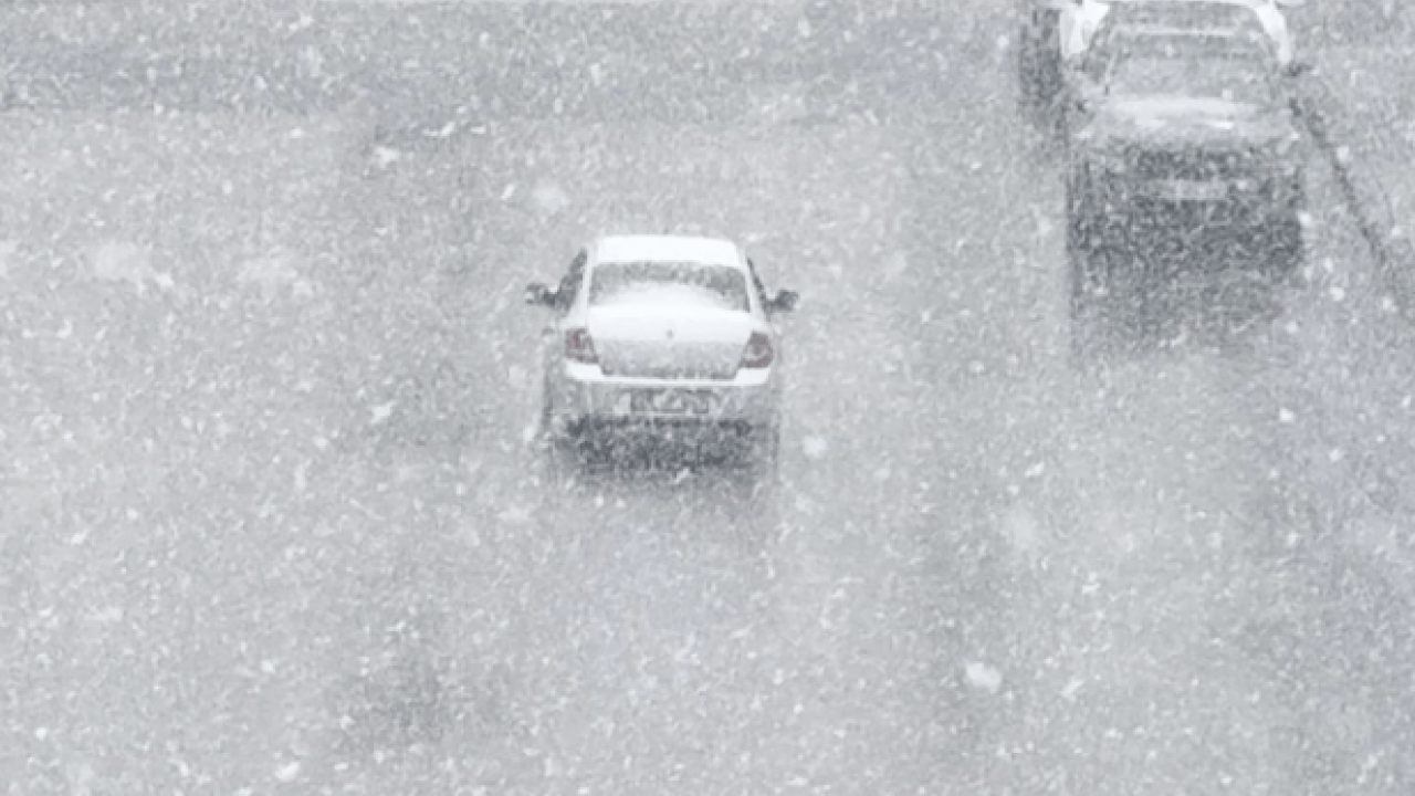 Foto - O ilimizde yoğun kar yağışı! Sıcaklık sıfırın altına düştü