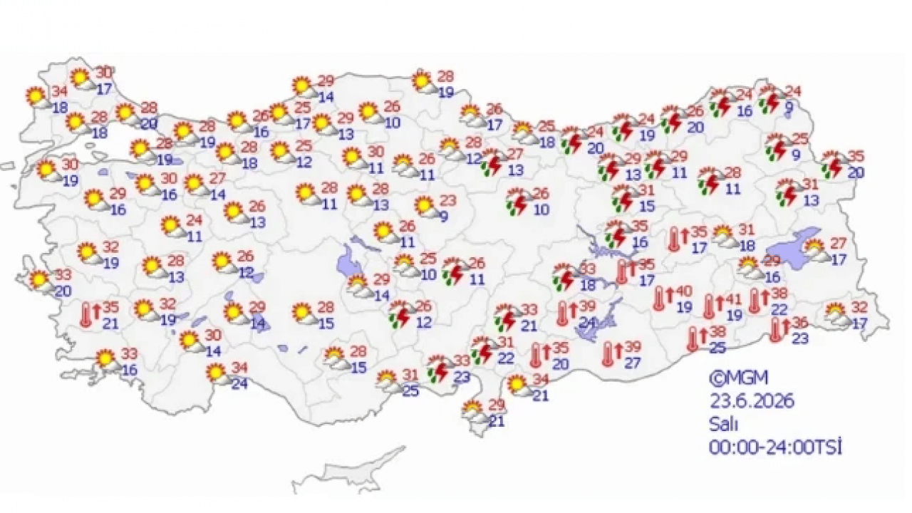 Foto - Meteoroloji o illeri uyardı: Rüzgar hızı 60 km'yi bulacak!