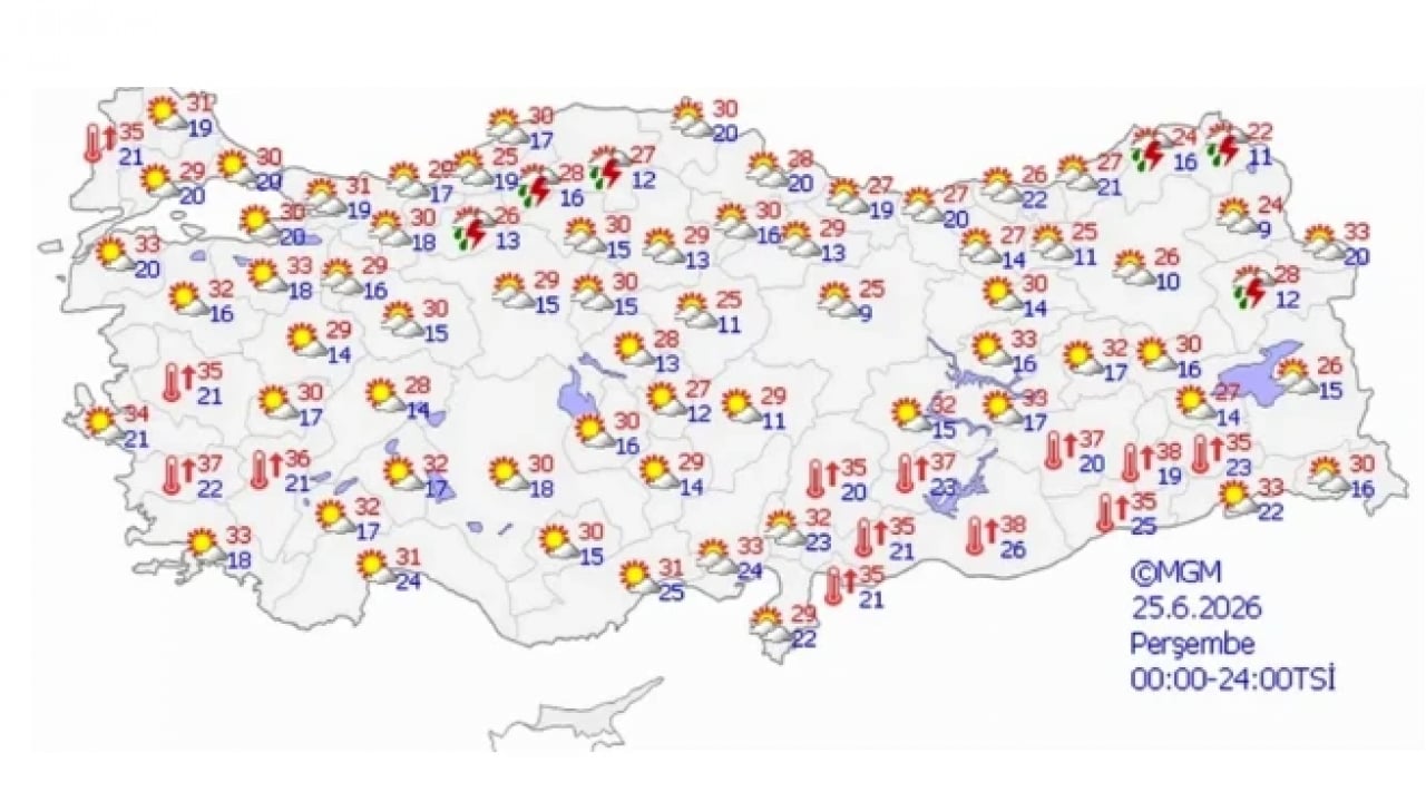 Foto - Meteoroloji o illeri uyardı: Rüzgar hızı 60 km'yi bulacak!