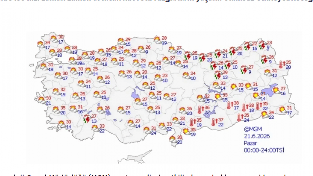 Foto - Meteoroloji o illeri uyardı: Rüzgar hızı 60 km'yi bulacak!