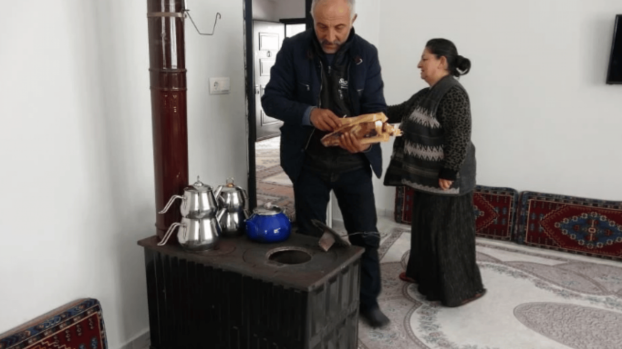 Foto - O köyde sadece muhtar ve ailesi yaşıyor