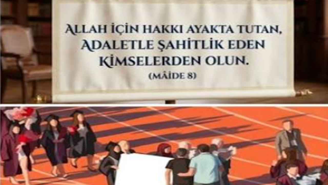 Foto - ODTÜ'de rezil anlar: Ayet olunca engel, LGBT olunca alkış