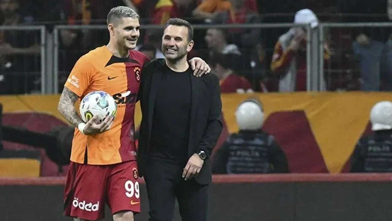 Foto - Okan Buruk'tan Icardi'ye jest