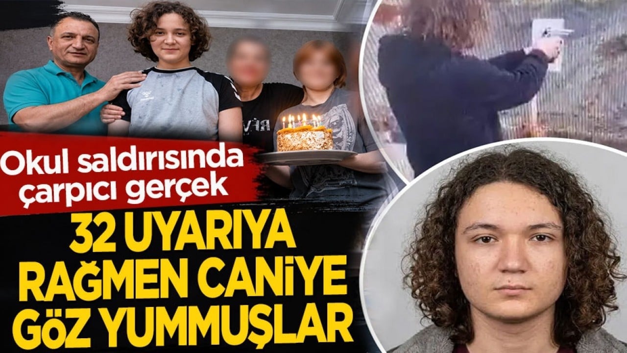 Okul katliamının ardından aile ihmali çıktı! 32 uyarıya rağmen caniye göz yummuşlar