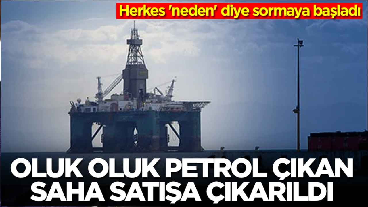 Oluk oluk petrol akan saha satışa çıkarıldı: Herkes 'neden' diye sormaya başladı