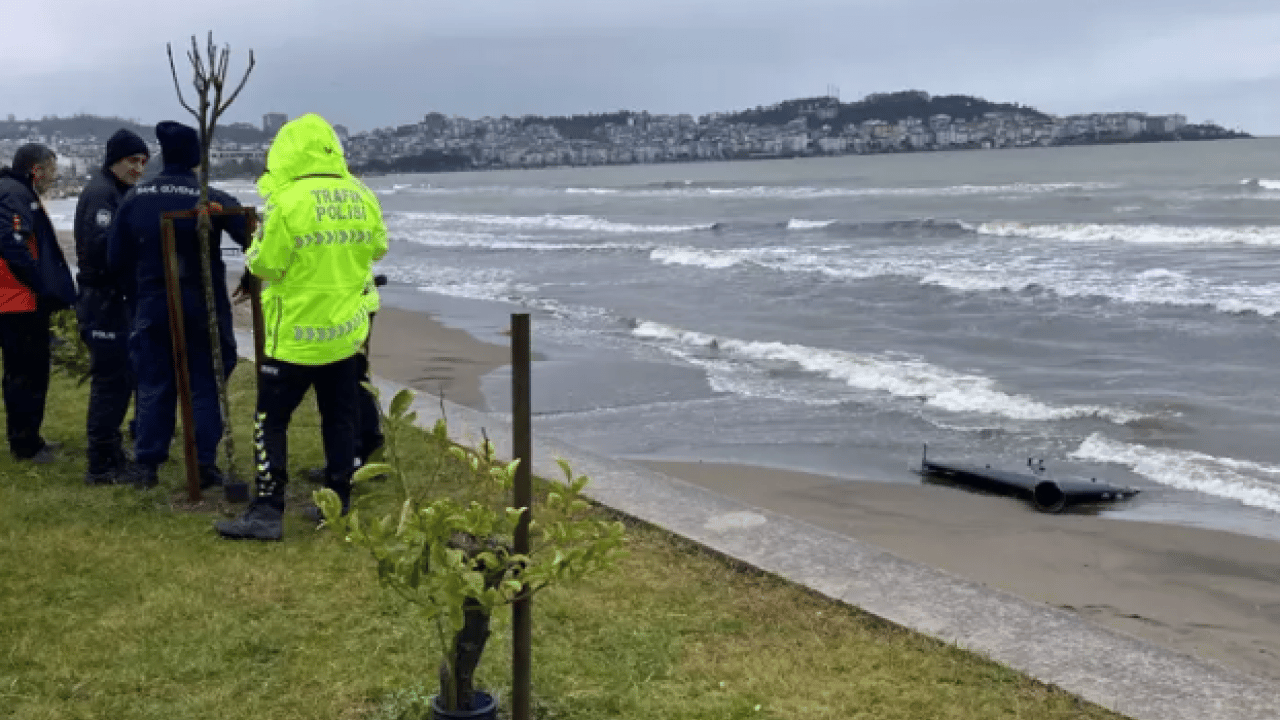 Foto - Ordu sahilinde ‘İHA’ alarmı! Son iki ayda beşinci kez bulundu: Kıyıya vuran parçalar hangi ülkeye ait?