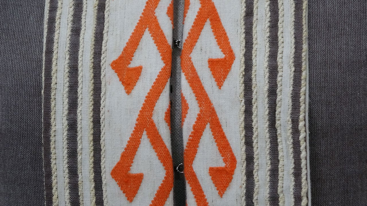 Foto - Organik kumaşa "Eli belinde" dokunuşu! Unutulan Osmanlı deseni geri döndü