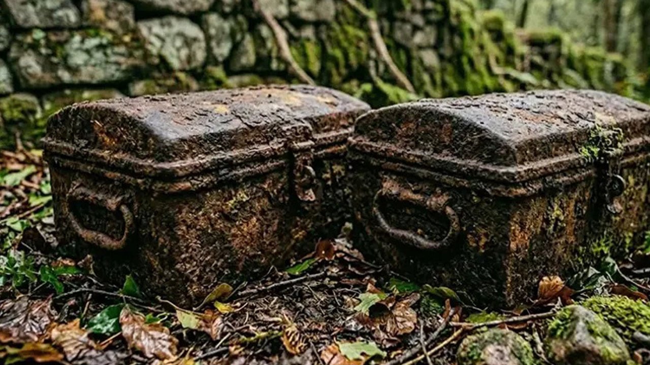 Foto - Ormanda buldukları paslı kutulardan 15 milyon liralık altın çıktı