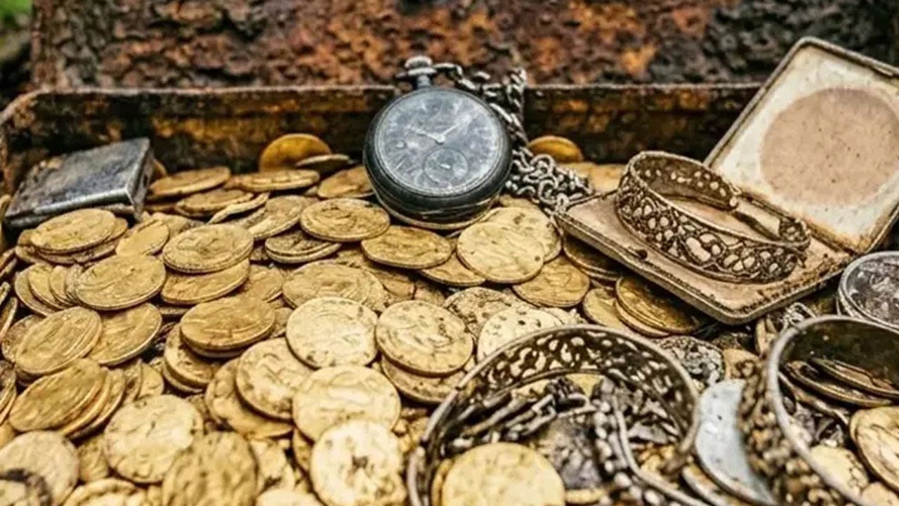 Foto - Ormanda buldukları paslı kutulardan 15 milyon liralık altın çıktı