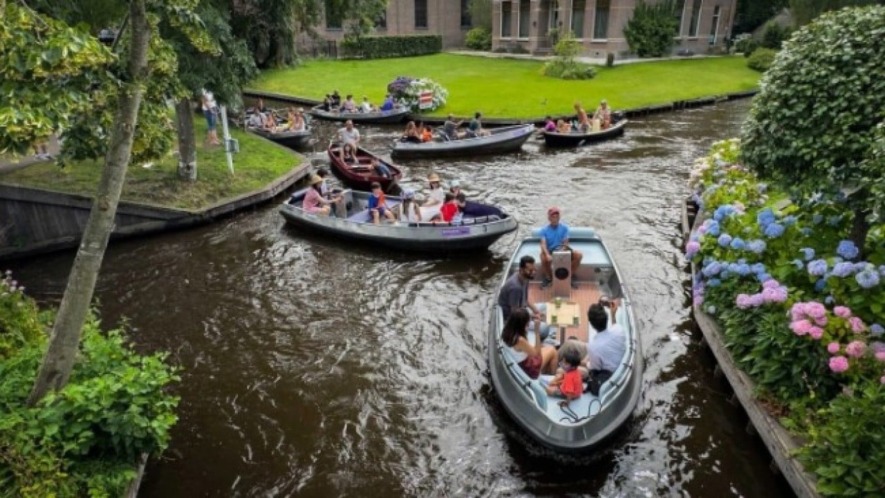 Foto - Orta çağdan kalma dokusu var! Hollanda'nın Venedik'i görenleri mest etti