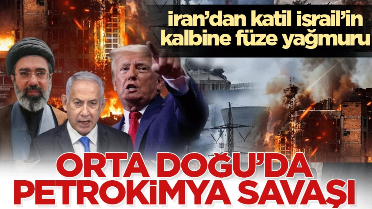 Orta Doğu’da petrokimya savaşı! İran’dan katil İsrail’in kalbine füze yağmuru: Hayfa’daki dev tesisler vuruldu
