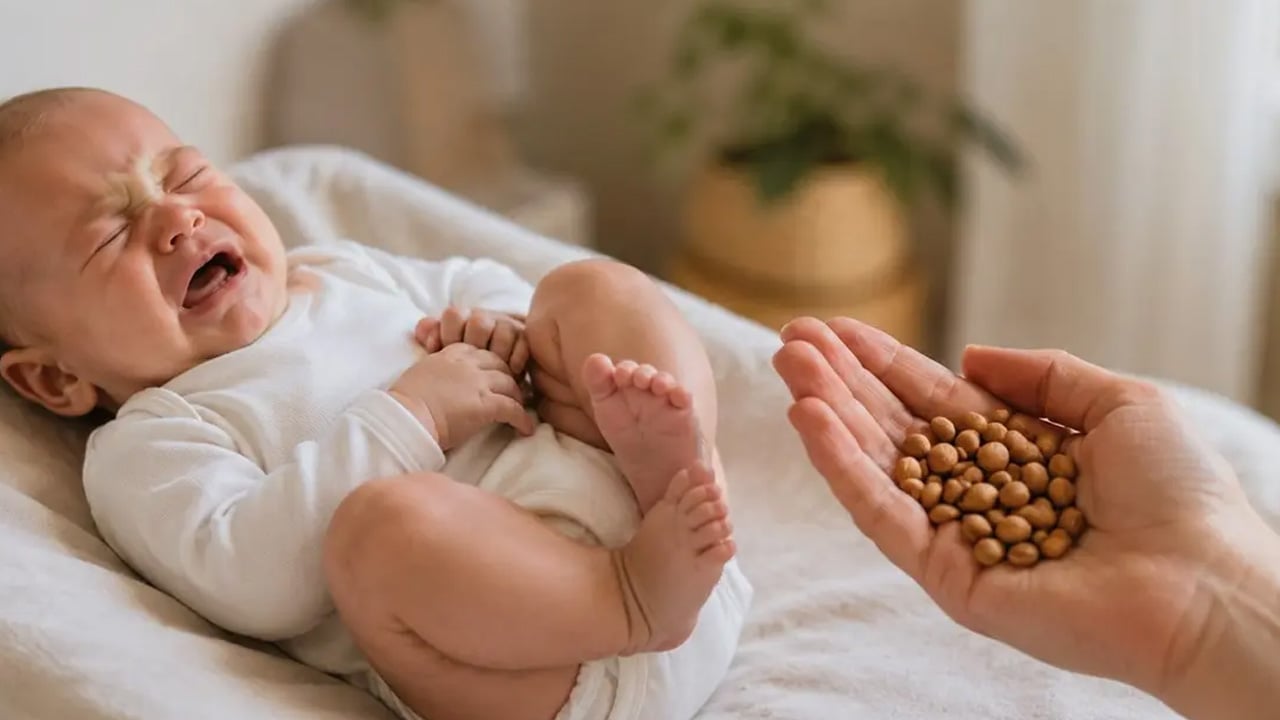 Meğer gerçekten bebek gazına karşı kiraz çekirdeği iyi geliyor... Bebeğe en büyük avantaj olur