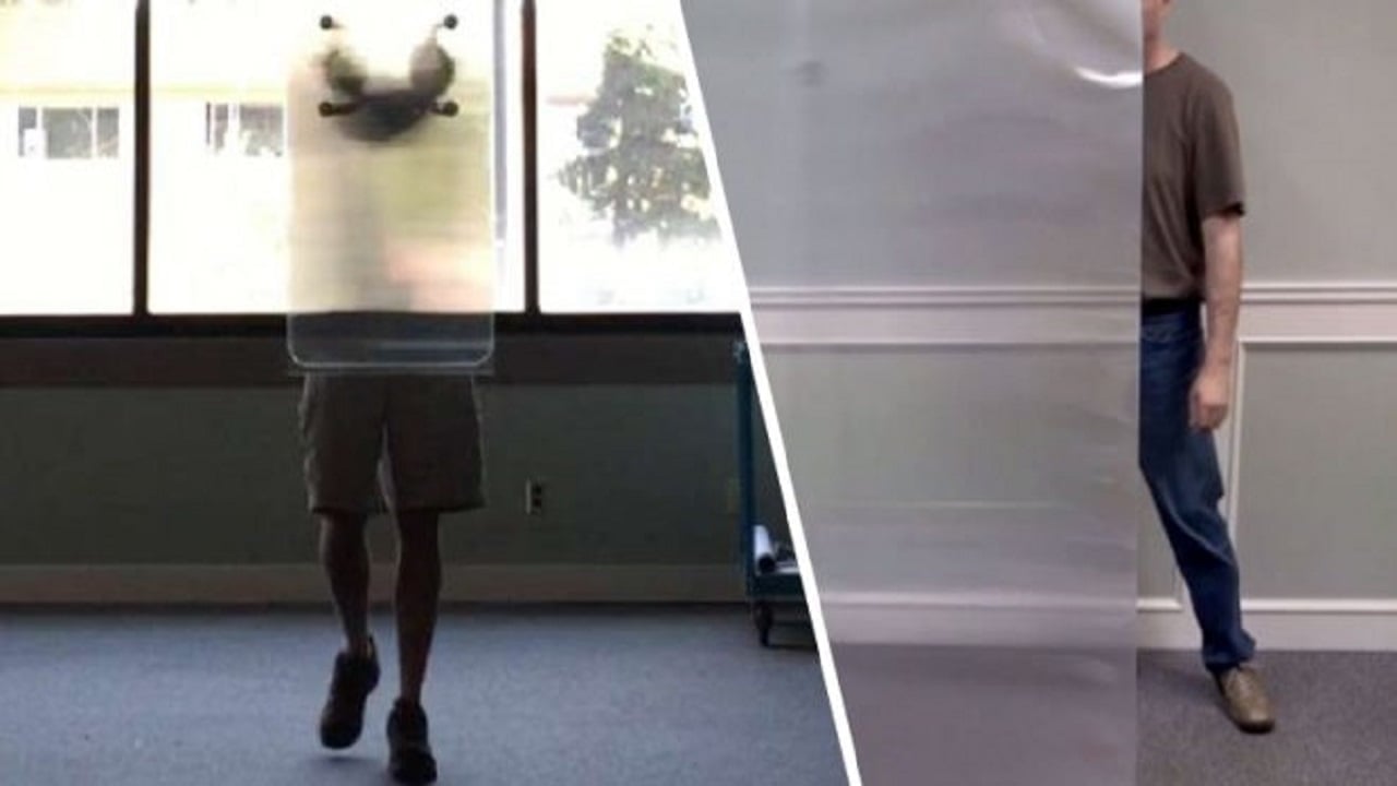 Foto - Örtünenin görünmez olduğu kumaş yapıldı!