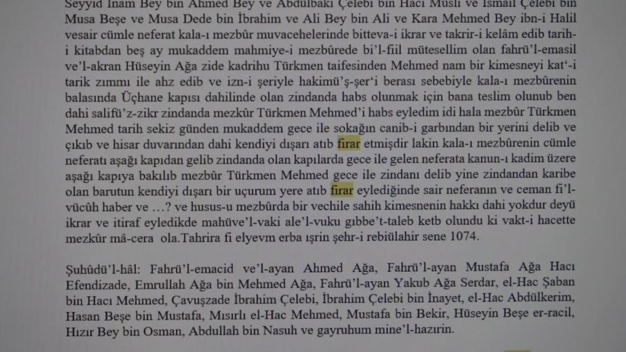 Foto - Osmanlı tarihinde 363 yıllık gizemli firar