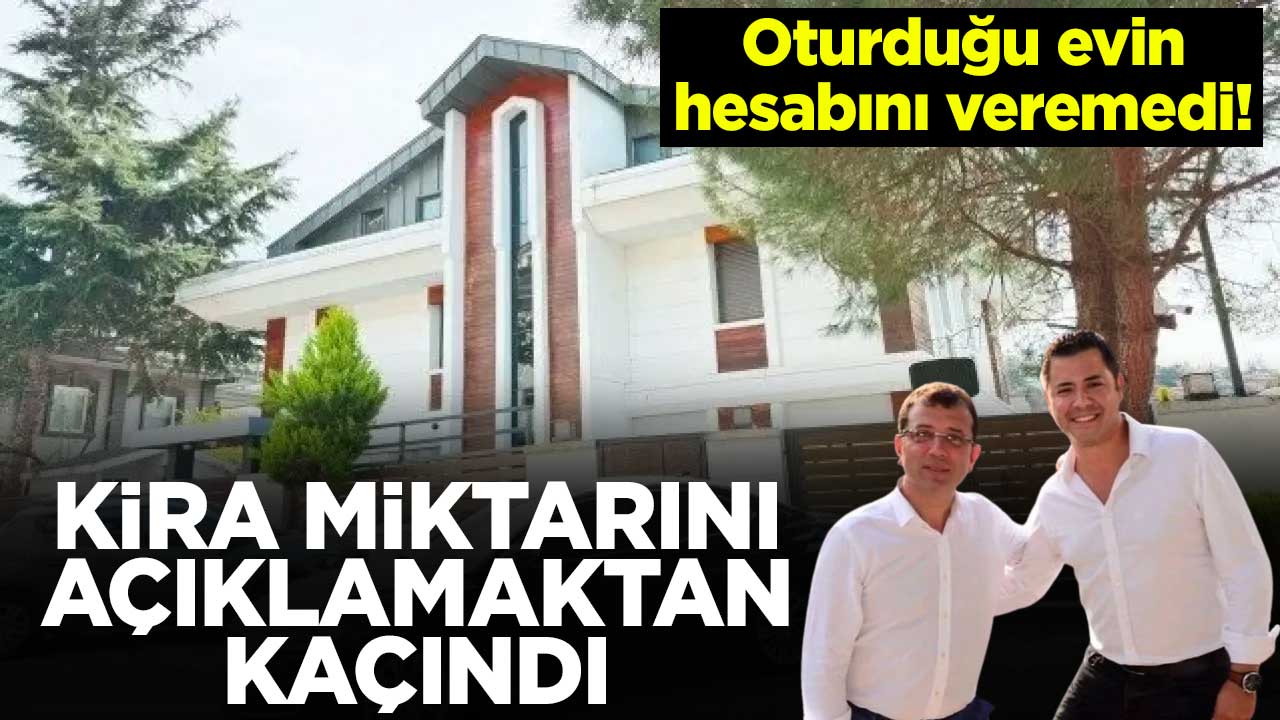 Oturduğu evin hesabını veremedi! Kira miktarını açıklamaktan kaçındı